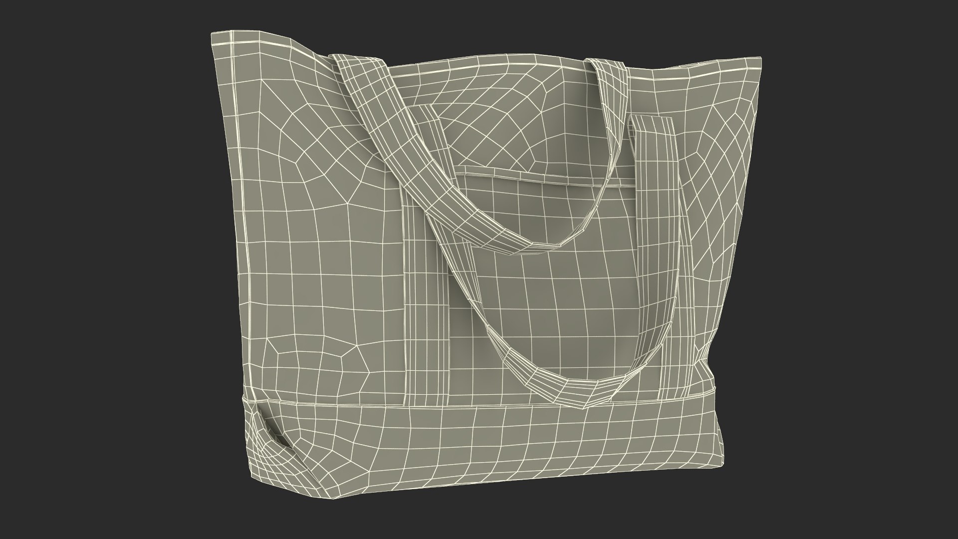 Travel Tote Black 3D Model - TurboSquid 2287205