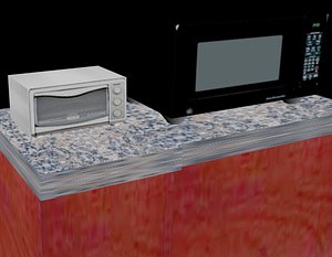 Toaster Oven and Microwave