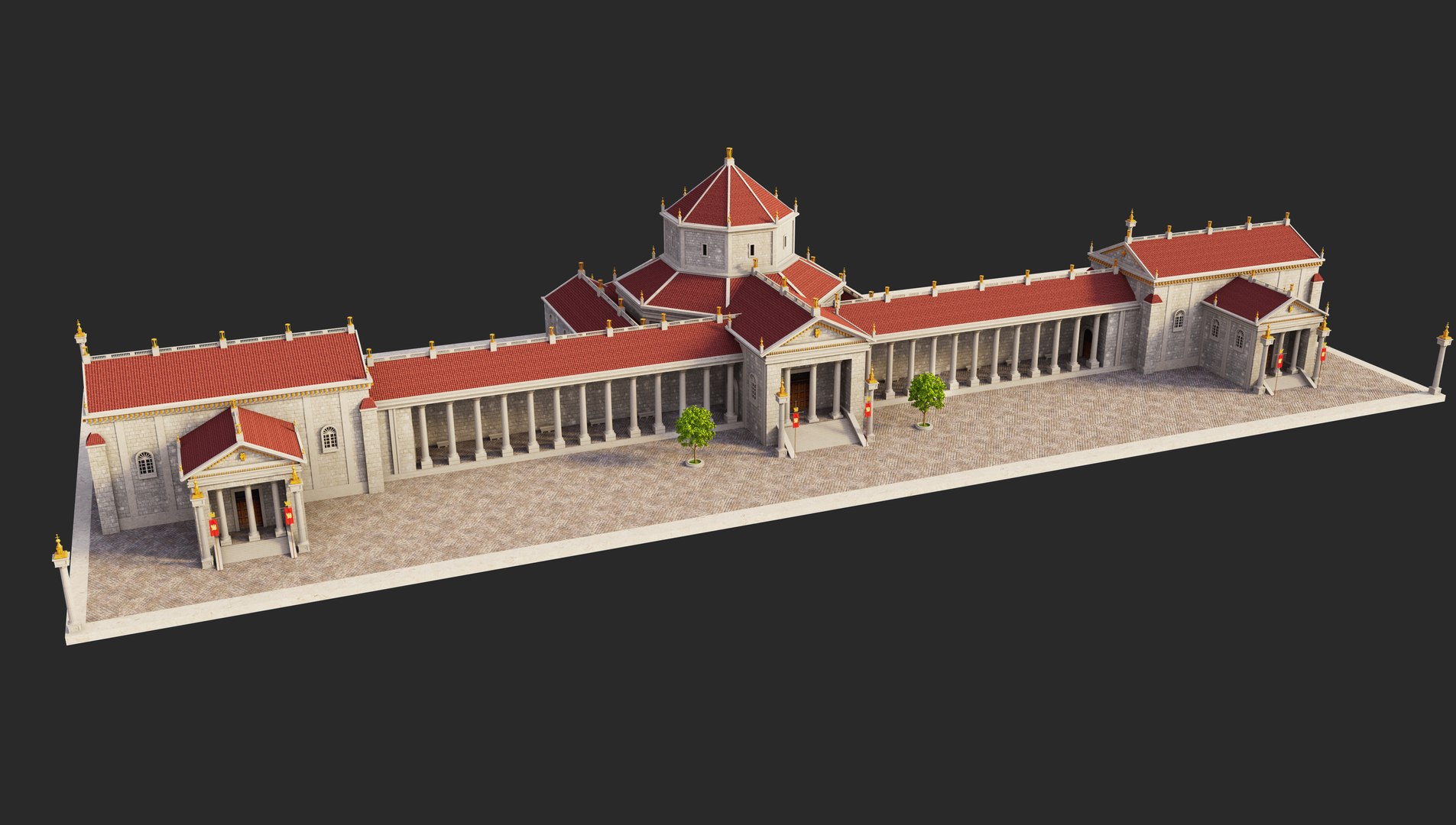 Ancient Roman wall Building 3D model https://p.turbosquid.com/ts-thumb/W1/9dXSQa/wc/building2/jpg/1772109715/1920x1080/fit_q87/65d64c6331b873364328084d87c0bf31f2a228b5/building2.jpg