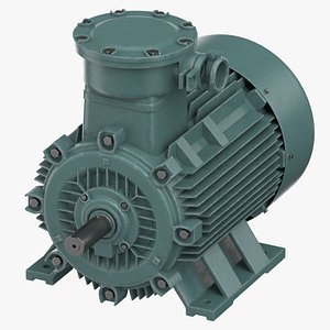 AC Motor Generator Clean 3D model