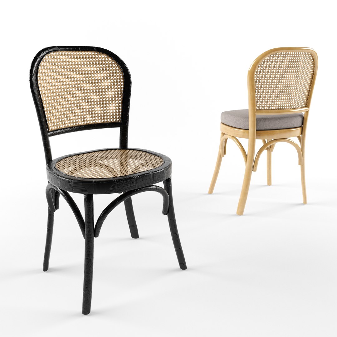 3D Rattan Chair Model - TurboSquid 1604867