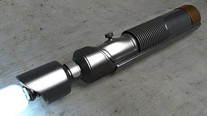 Simple Lightsaber Photorealistic