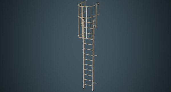 Ladder 1b 3D model - TurboSquid 1291464