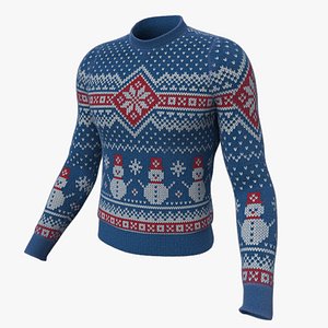 3D Christmas sweater