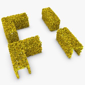 Hedge 06 (Corner) Yellow