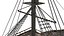 3D Sailboat Galleon