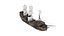 3D Sailboat Galleon