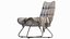 POLTRONA LAUREA LOUNGE OPEN ROAD PELLE MARRONE