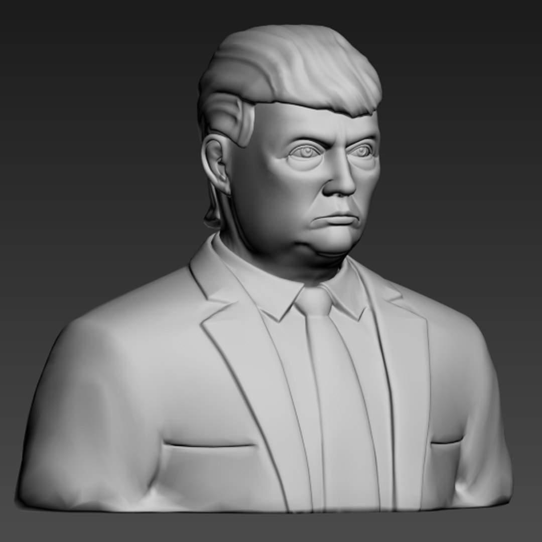 Donald Trump 3D Model - TurboSquid 1515372