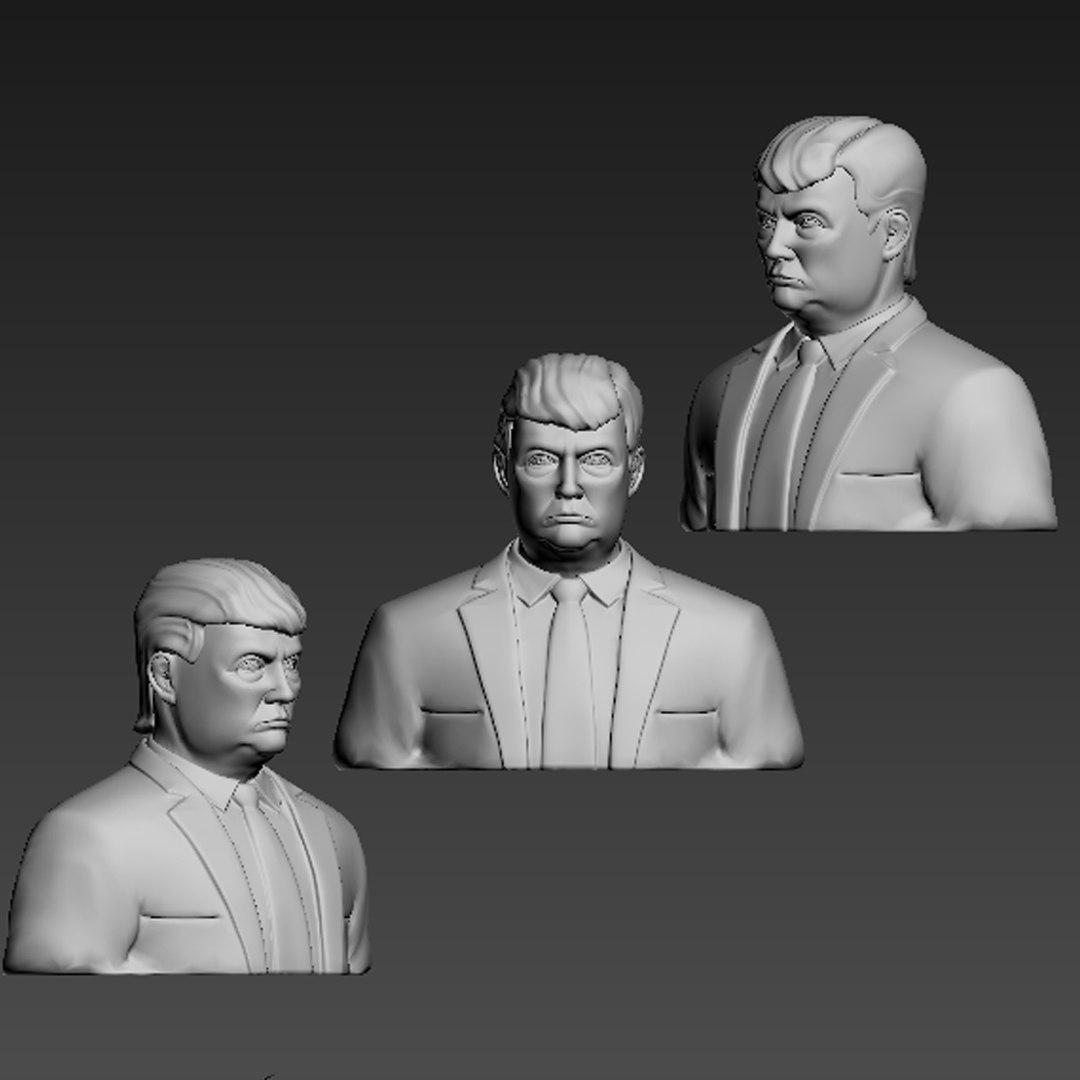 Donald Trump 3D Model - TurboSquid 1515372