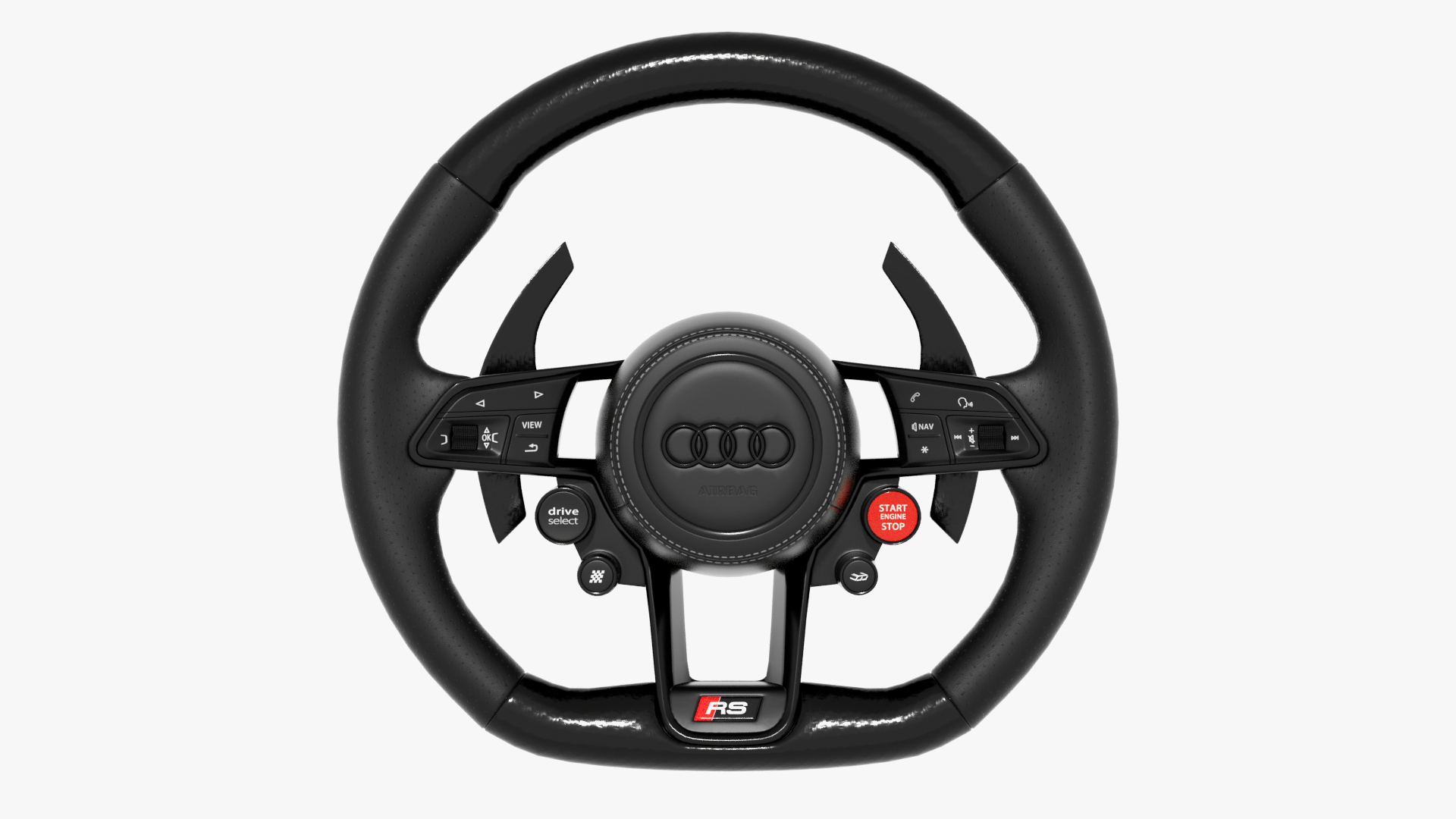 3D Audi R8 Steering Wheel Model - TurboSquid 2286118