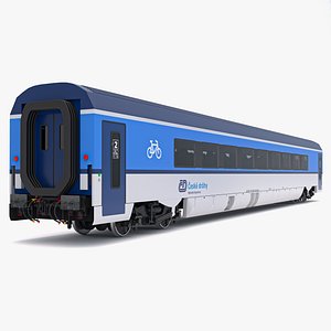 Ampz Rail Wagon Ceske Drahy 2 3D model