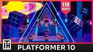 Platformer 10 Neon model