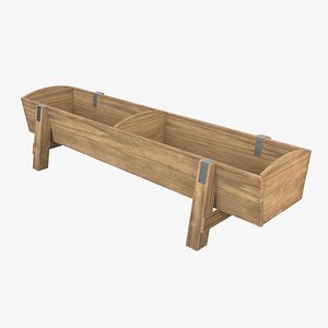 Wooden Trough