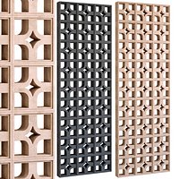 Decorative partition set 293