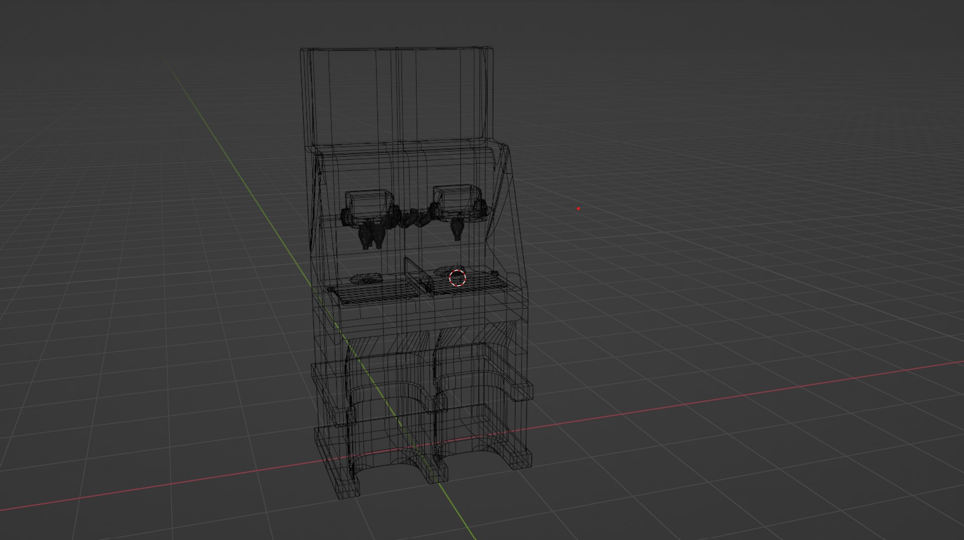 3D Fallout 4 Nukacola Mixer Station Model TurboSquid 1948391