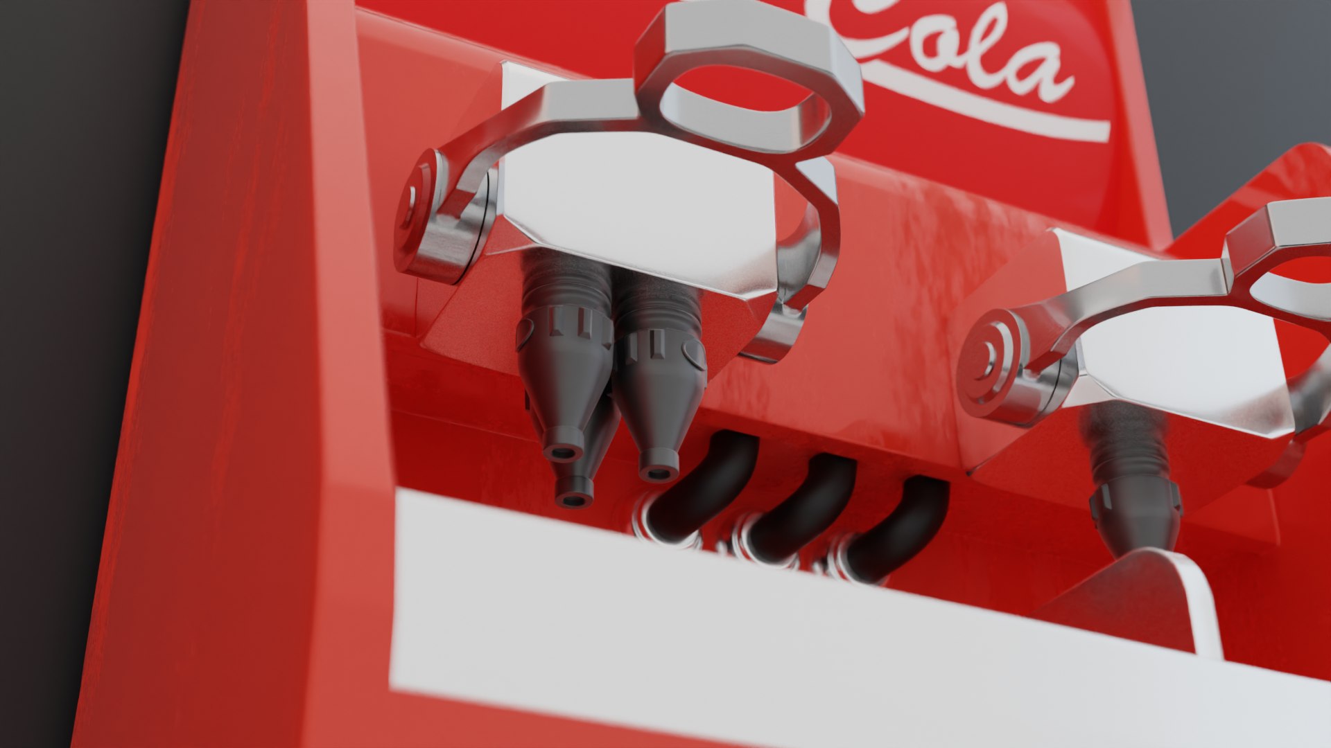 3D Fallout 4 Nukacola Mixer Station Model TurboSquid 1948391