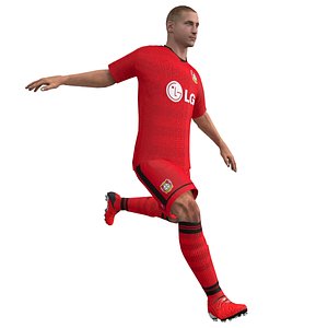 Soccer Player BAL rigged