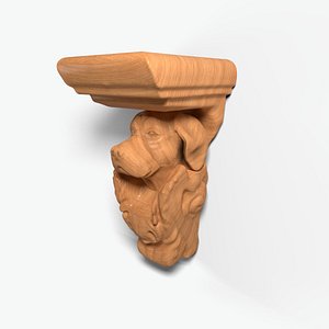 Corbel with Labrador