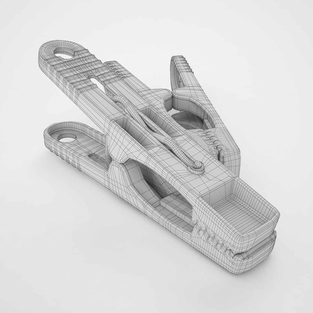 clothespin clothes peg | 3D model