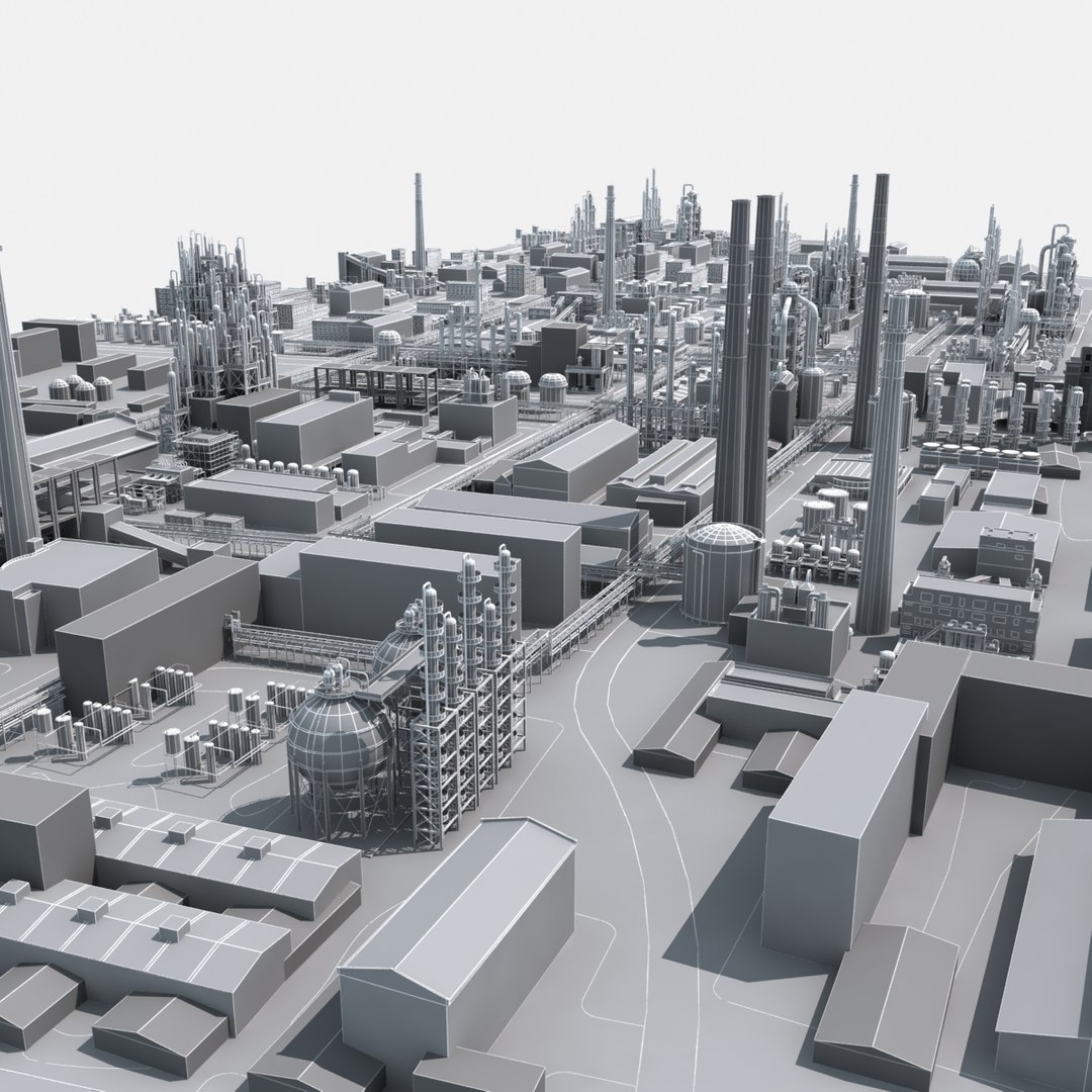chemical plant 3D model https://p.turbosquid.com/ts-thumb/W2/4E1s4M/aU8qPeJ0/chemicalplant34/jpg/1582448235/1920x1080/fit_q87/248daa0ce78c7d68004900c9d61caac6c90bf8b6/chemicalplant34.jpg