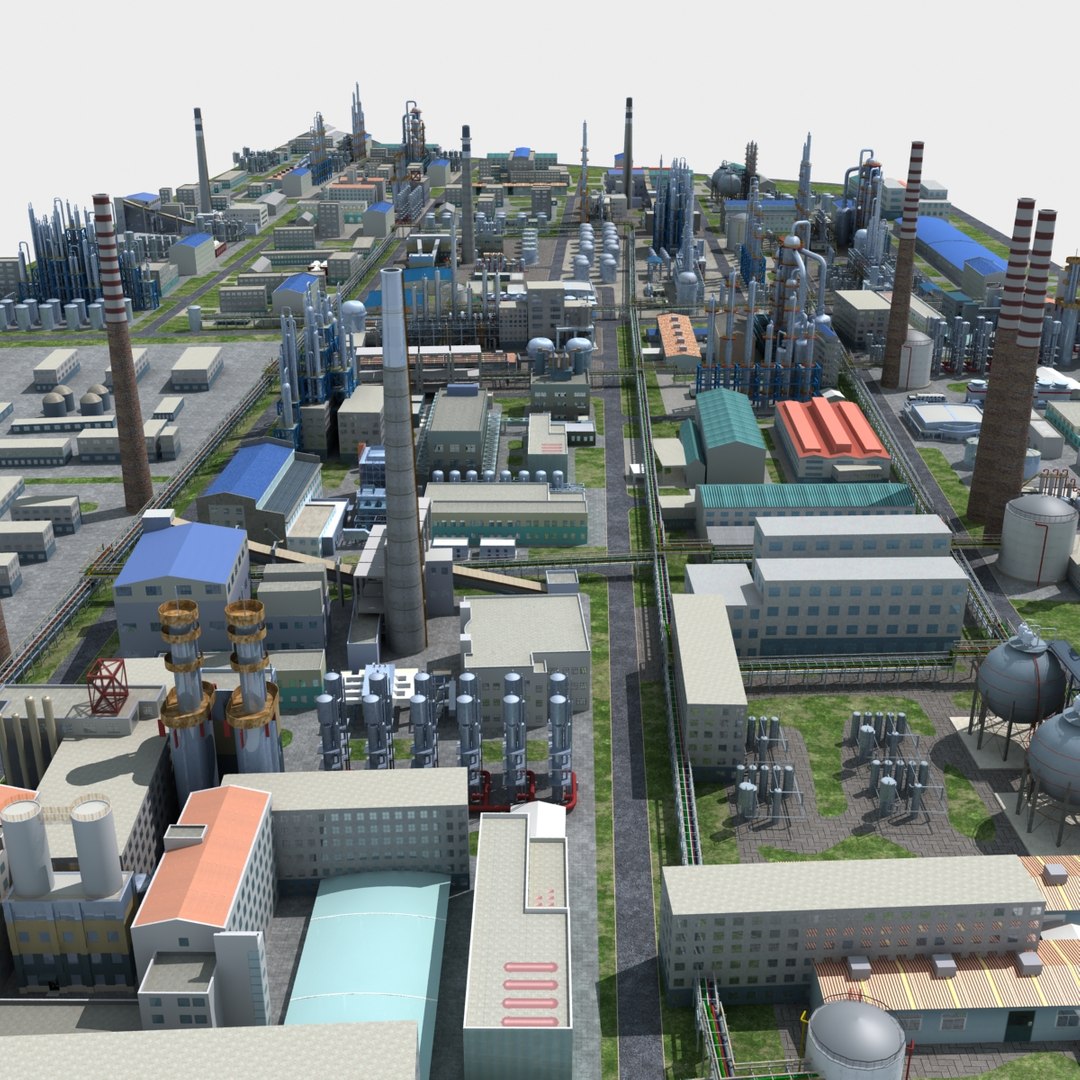 chemical plant 3D model https://p.turbosquid.com/ts-thumb/W2/4E1s4M/jSWDR0u2/chemicalplant8/jpg/1582448234/1920x1080/fit_q87/73cbda773c1b16b184eb33e239e43600bbe06058/chemicalplant8.jpg