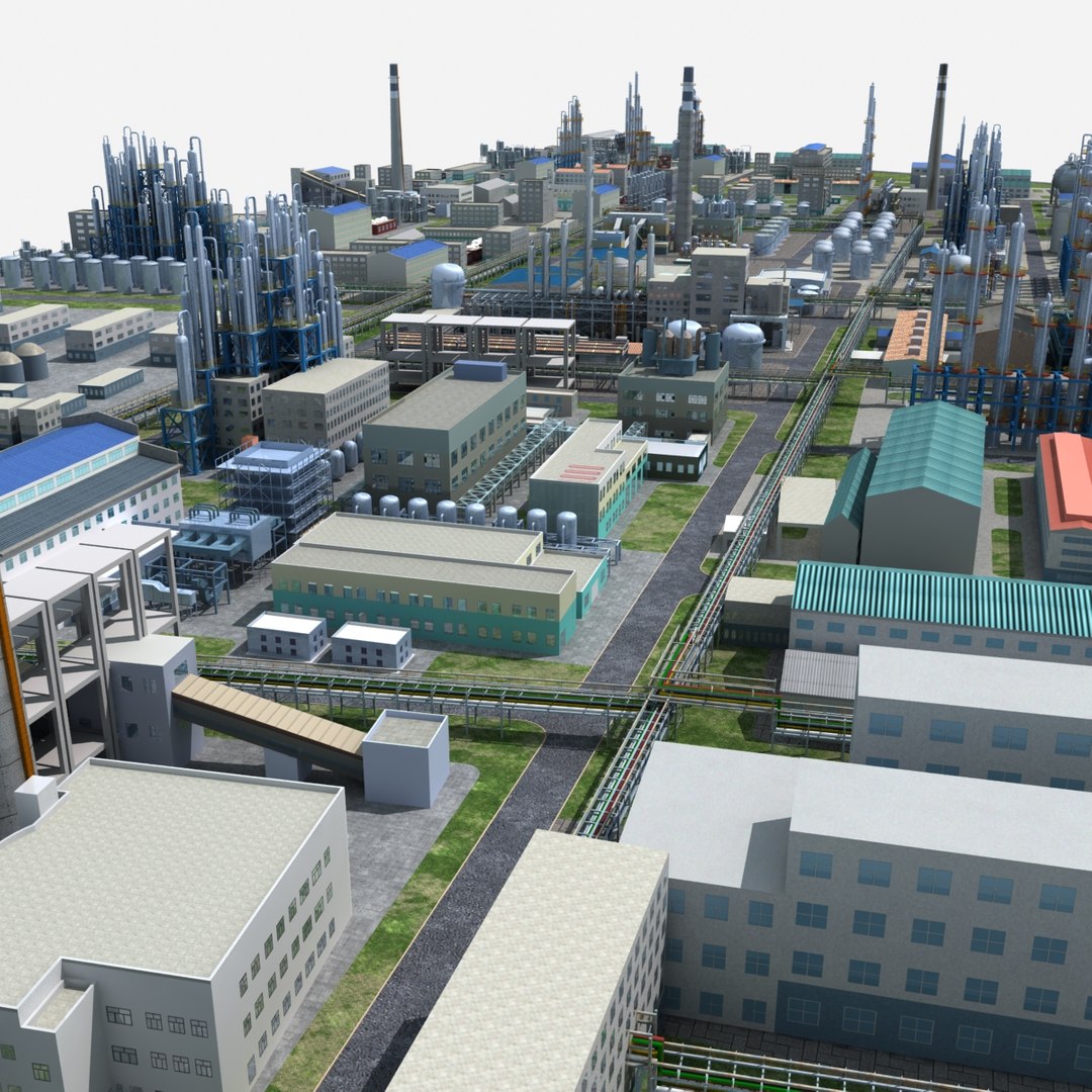 chemical plant 3D model https://p.turbosquid.com/ts-thumb/W2/4E1s4M/qrKaHDEb/chemicalplant11/jpg/1582448234/1920x1080/fit_q87/75e6eeb3c67fc245bb667cf8d1f26fde32c273c4/chemicalplant11.jpg
