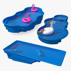 Swimming Pools with Inflatable Pool Floats Collection