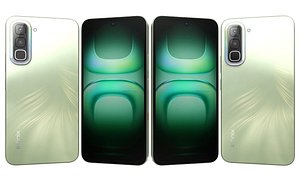 Infinix Hot 70 Green Texture