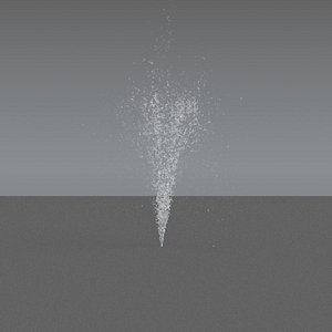 Water fountain jet 05 - Animated