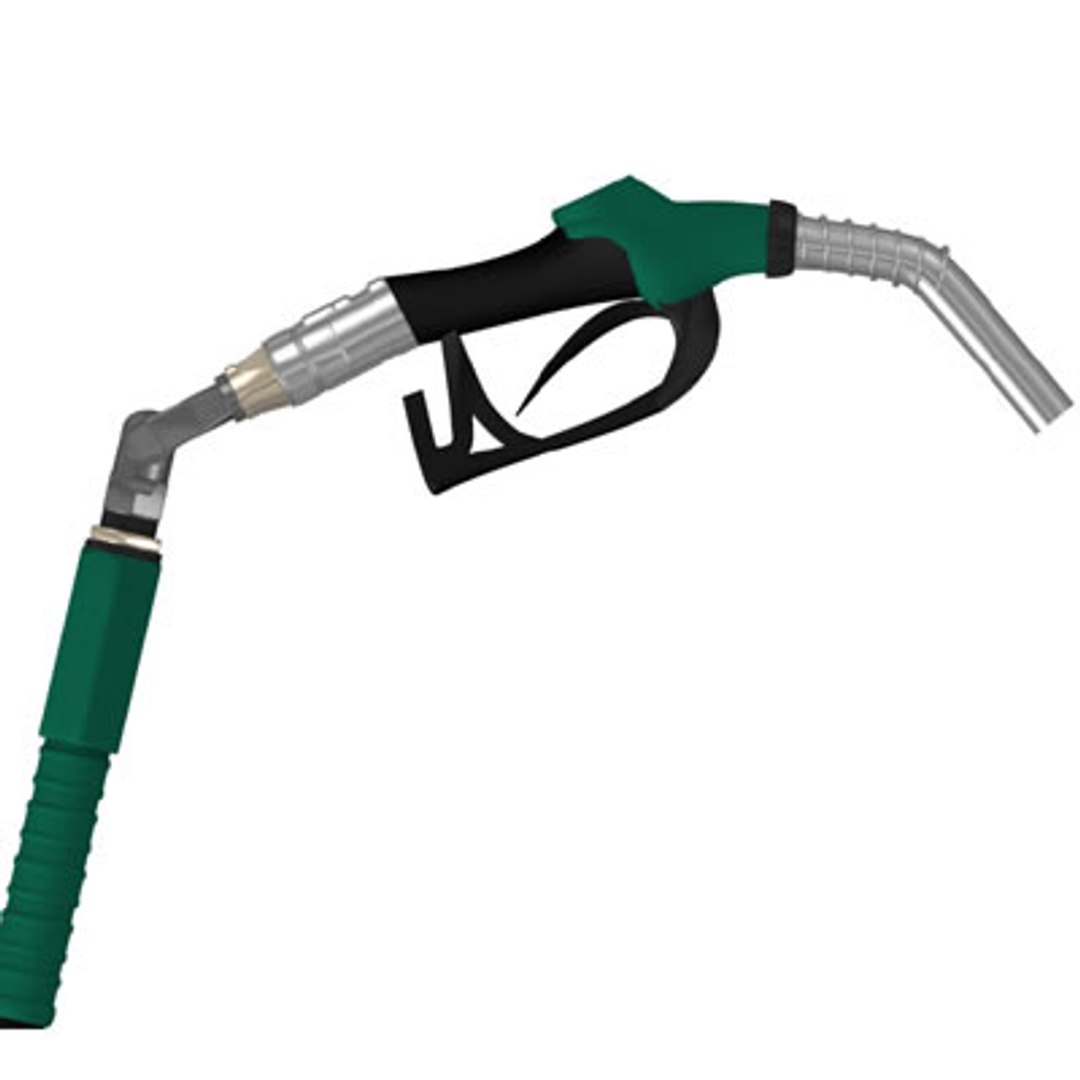 Shell Gas Nozzle 3d Model