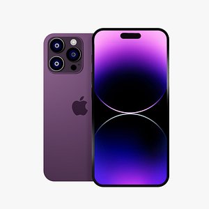3D IPHONE 14 PRO MAX model