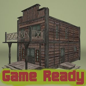 Western house - game ready