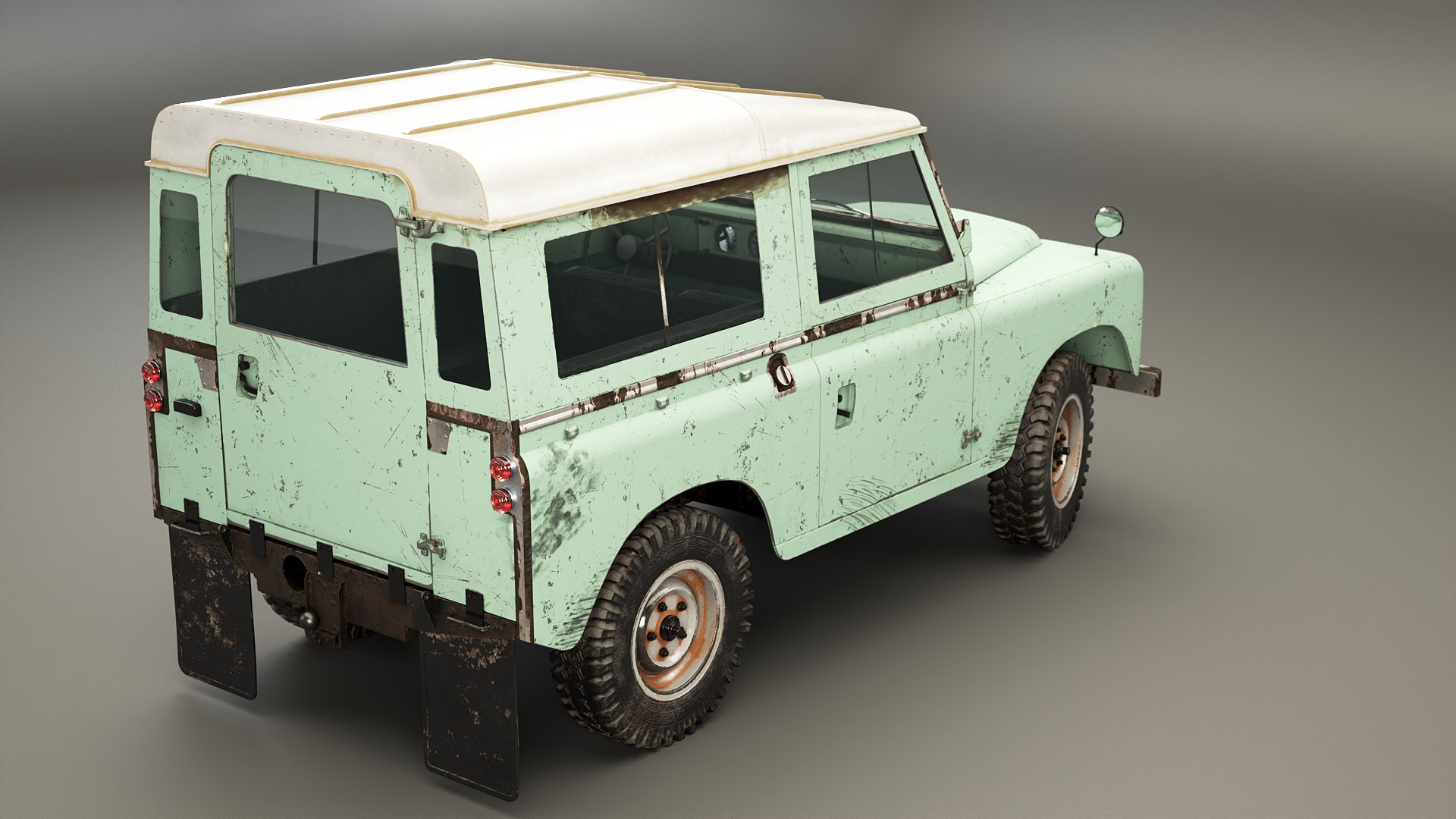 Land Rover Series II SWB Model - TurboSquid 2304719