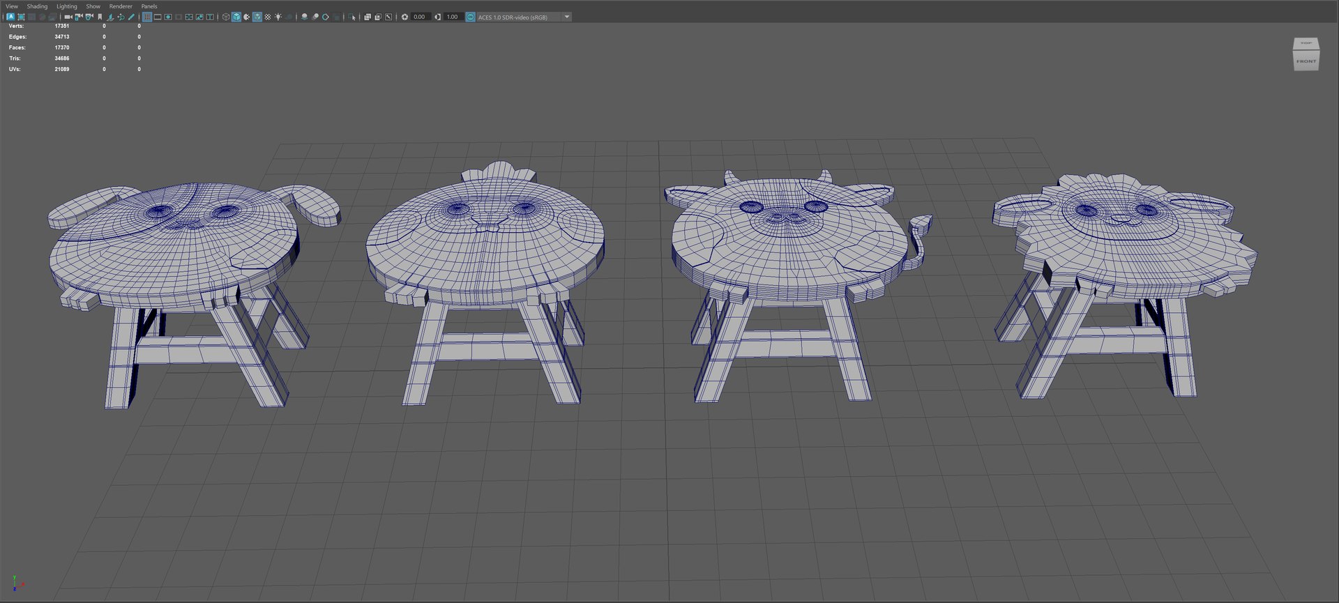 3D Kids Cartoon Stools Set V02 Low-poly 3D model https://p.turbosquid.com/ts-thumb/W2/PzfNDJ/pA/kidstoolsset02polycount/png/1771569215/1920x1080/fit_q87/ef4d31ef4aa3d5435dd4ce291cd3bf499c931fd6/kidstoolsset02polycount.jpg