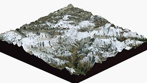 Mount Everest large landscape