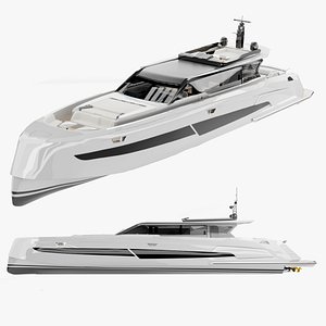 Vanquish vq115 veloce yacht 3D model