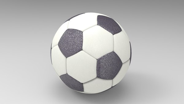 3D football ball