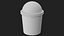 Kraft Paper Food Cup with Clear Lid for Dessert 16 Oz 450 ml Mockup