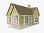 House Of Set 16 casas modelo 3D Low Poly