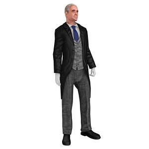 Butler V3 Rigged