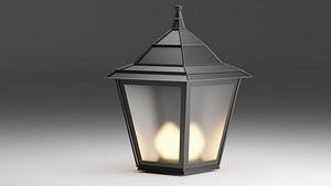 3D Wall Street Lamp