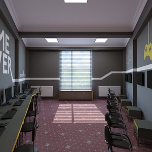 Playstation And Pc Game Room Design