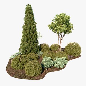 OUT DOOR PLANTS 3D model
