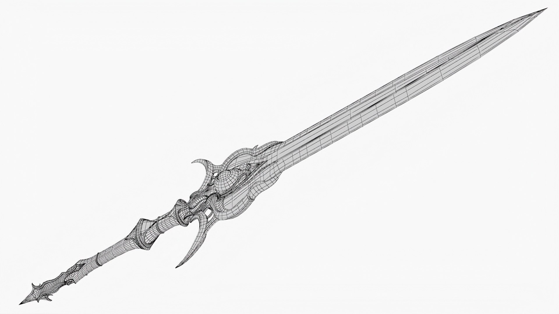 DarkDagger 01 C 3D Model - TurboSquid 2218009