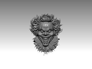man clown 3D model