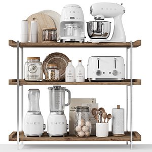 3D kitchen accessories079 model