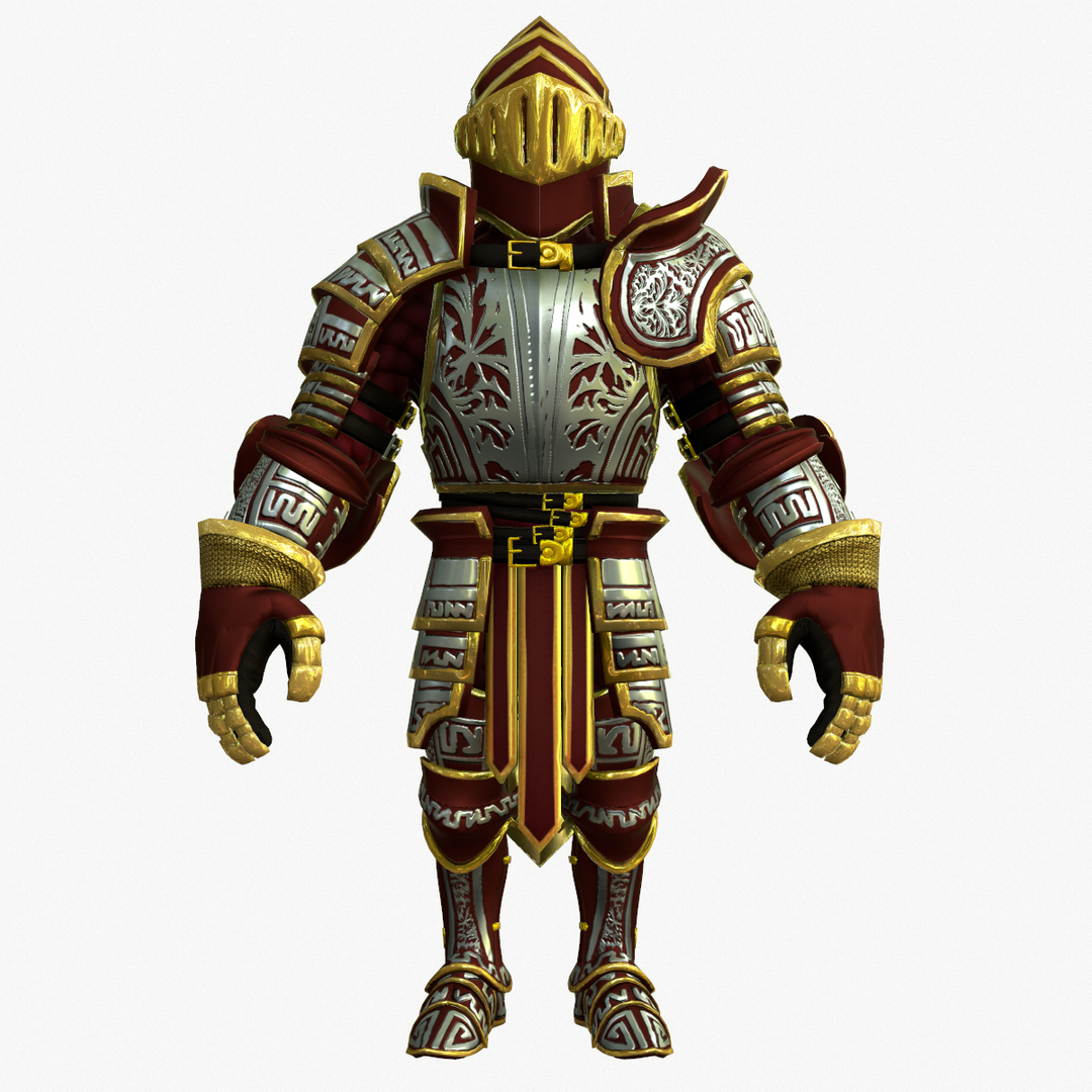 3d Model Knight Series
