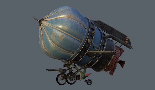 Airship 3D Models for Download | TurboSquid