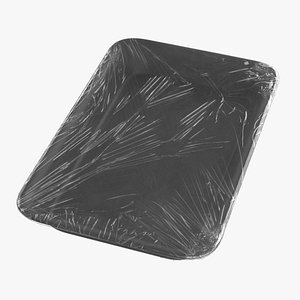 Plastic Wrap Tray 3D model